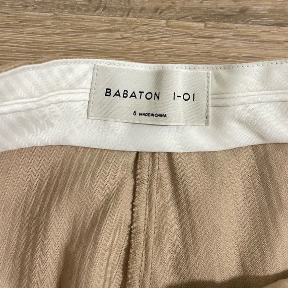 Aritzia Babaton Tan/Brown Corduroy Pants - SIZE 6 - Picture 3 of 4